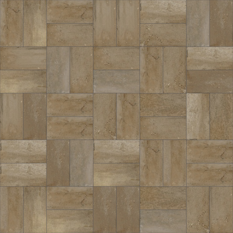 Wood mosaic-006