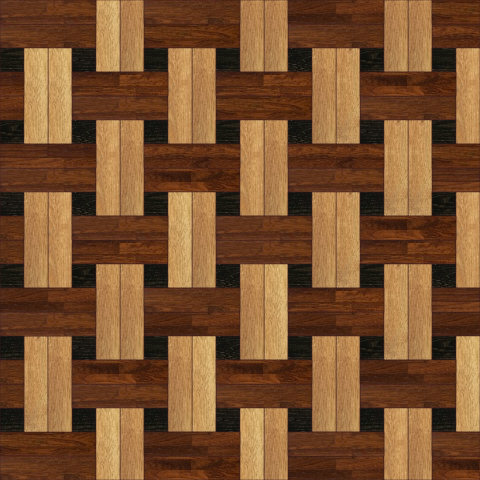 Wood mosaic-017